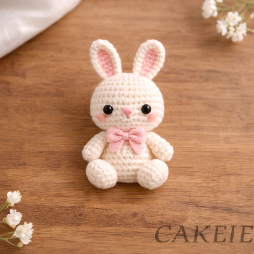 Crochet Mini Bunny Doll